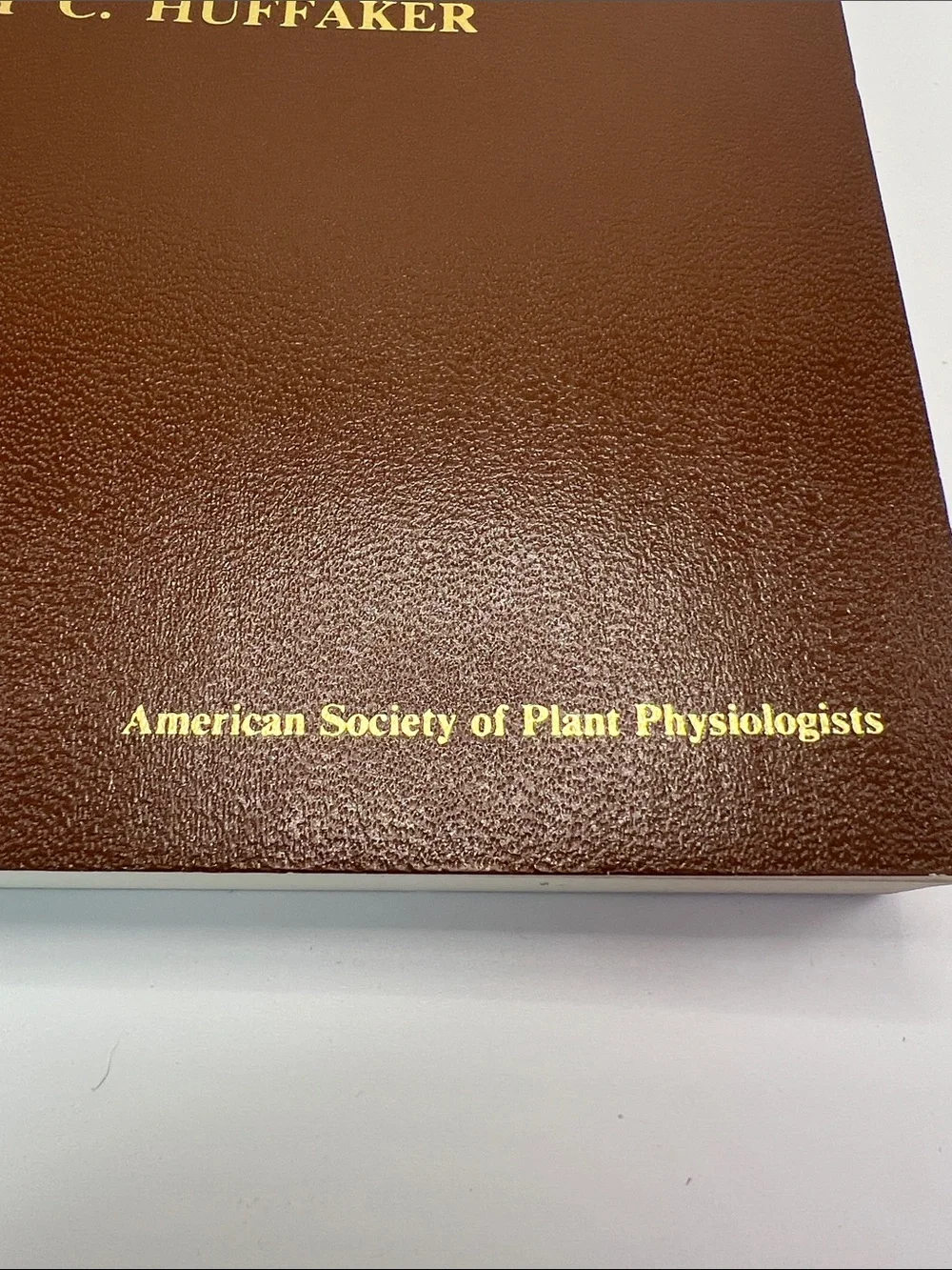 PLANT SENESCENCE: IT’S BIOCHEMISTRY AND PHYSIOLOGY 1987